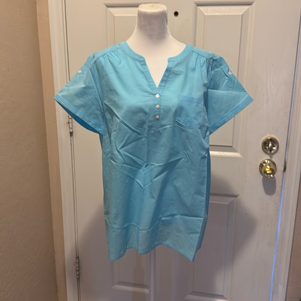 Lightweight cotton blouse